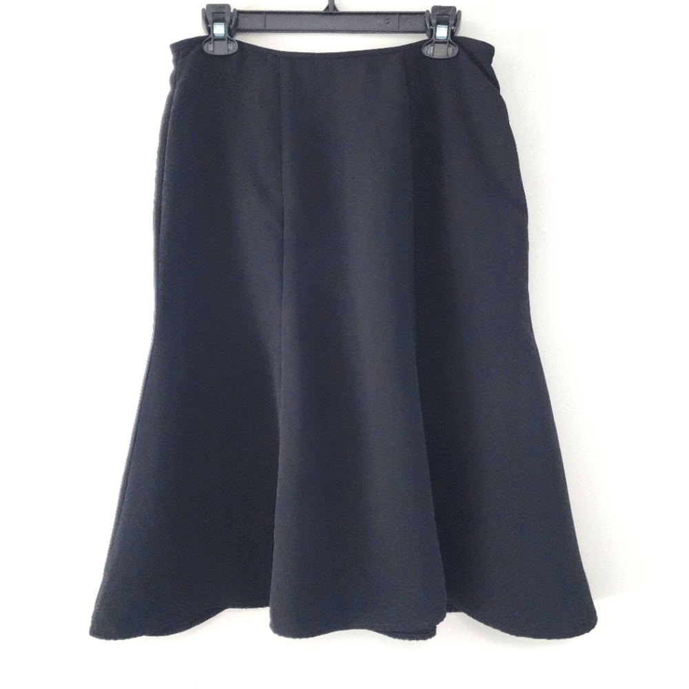 Vintage black bell‎ skirt